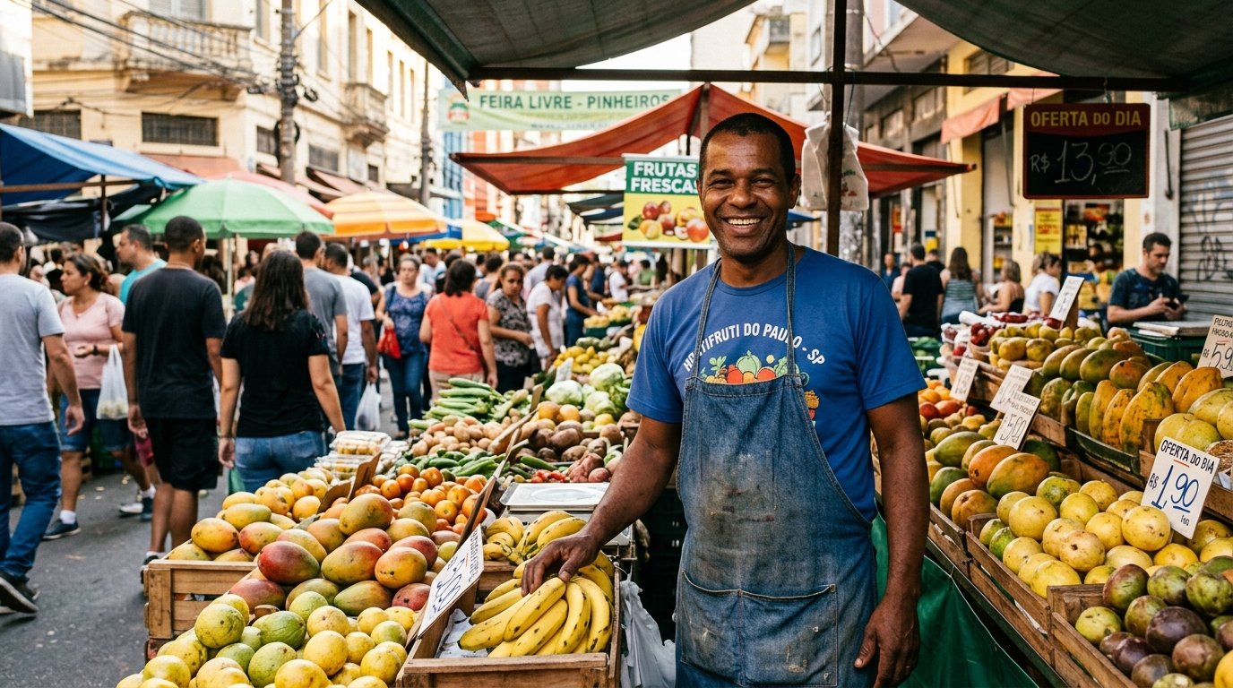 Trabalhadores Ambulantes e Feirantes em São Paulo