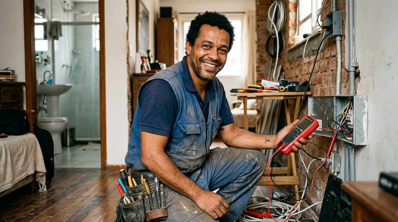 Eletricistas e Encanadores Autônomos em São Paulo